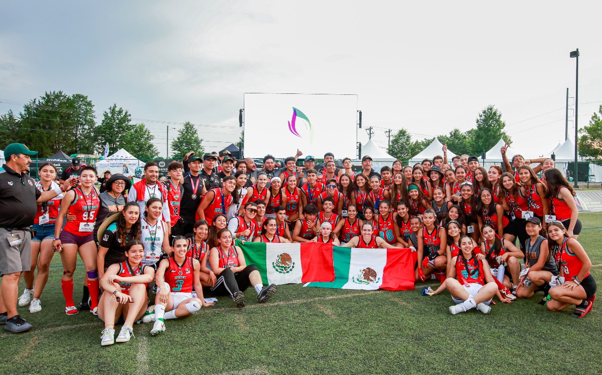 México gana medalla de plata en IFAF Americas Flag Football