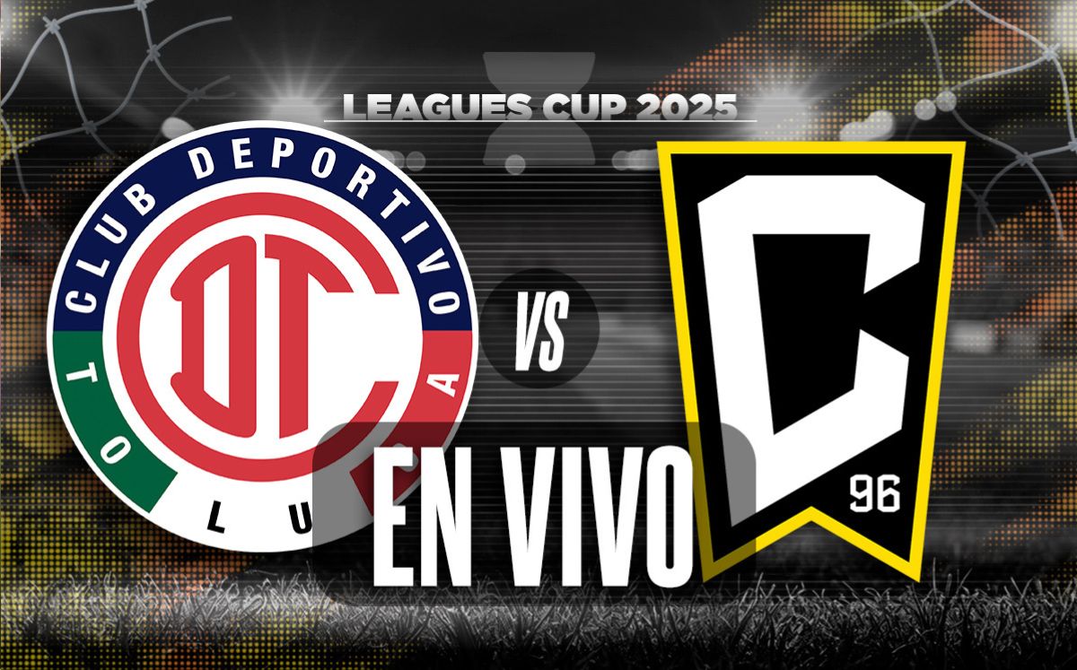 Toluca vs Columbus Crew EN VIVO. Partido Leagues Cup HOY