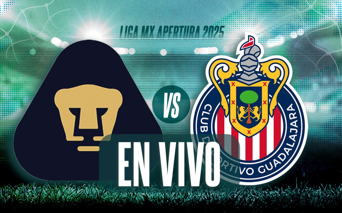 Pumas vs. Chivas EN VIVO: horario partido HOY Liga MX 2025 Jornada 12