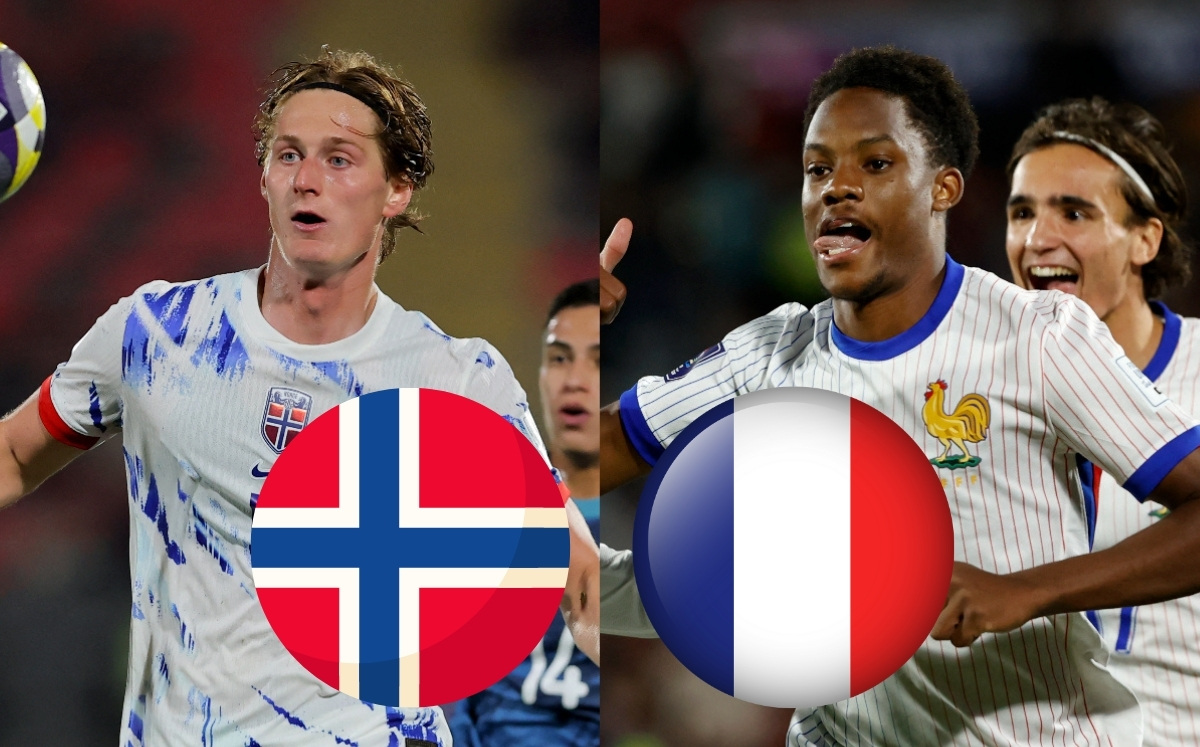 ¿A qué hora juega Noruega vs Francia? Partido HOY Mundial Sub 20