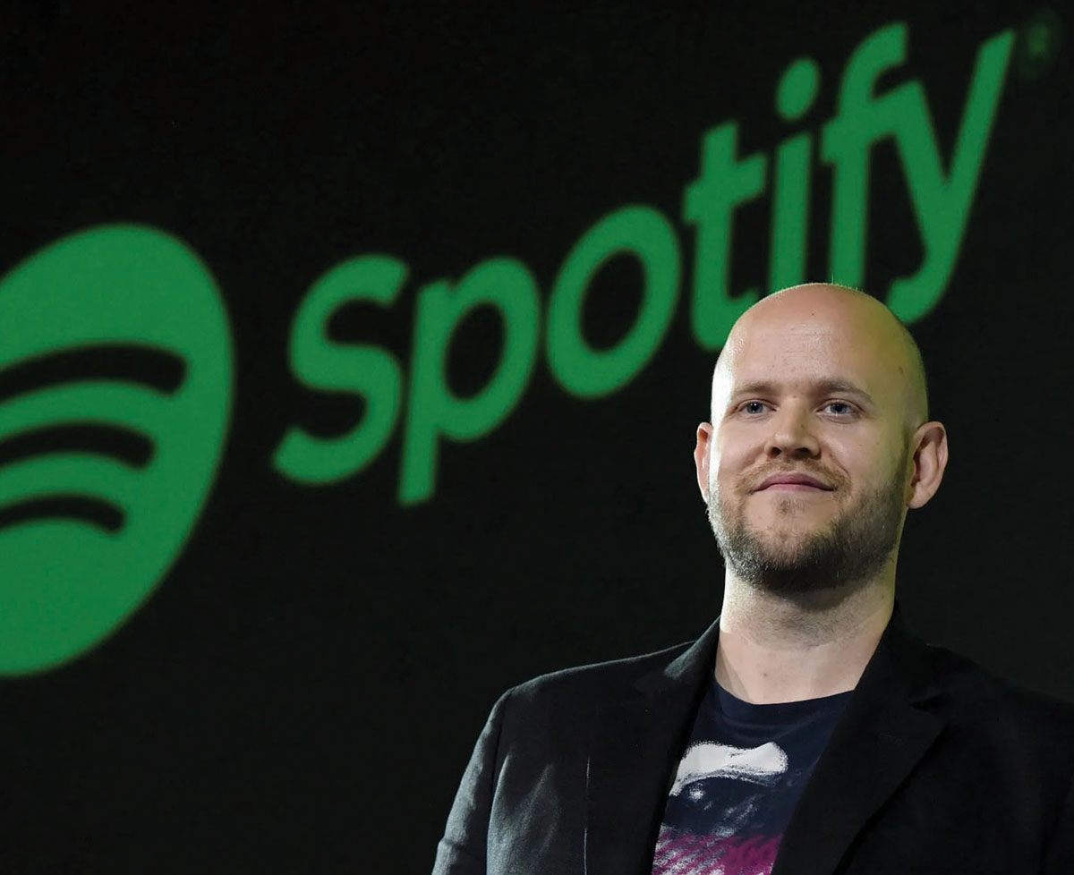 Fundador de Spotify se retira del escenario