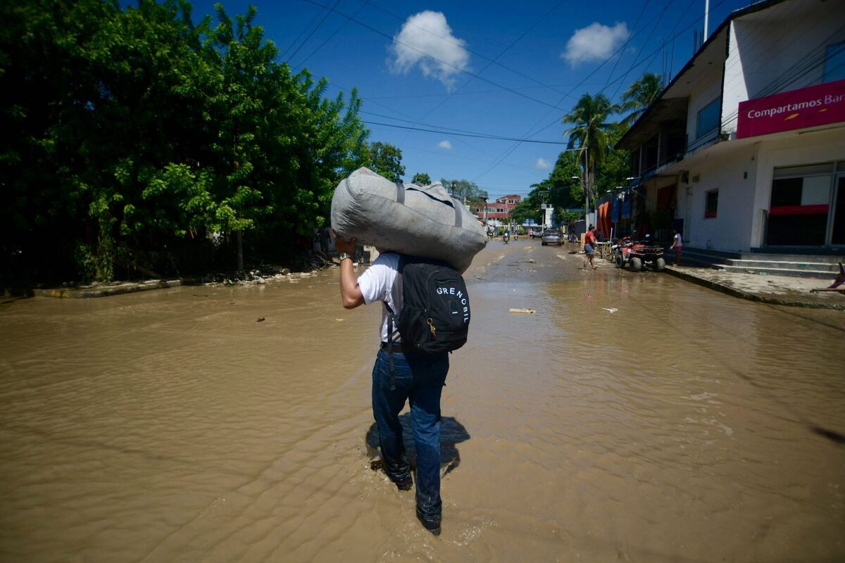 Lluvias en México dejan 72 muertos y 48 desaparecidos en 5 estados