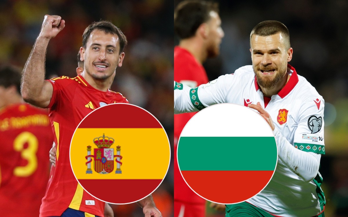 España vs Bulgaria: ¿Dónde y a qué hora VER partido HOY de las eliminatorias mundialistas?