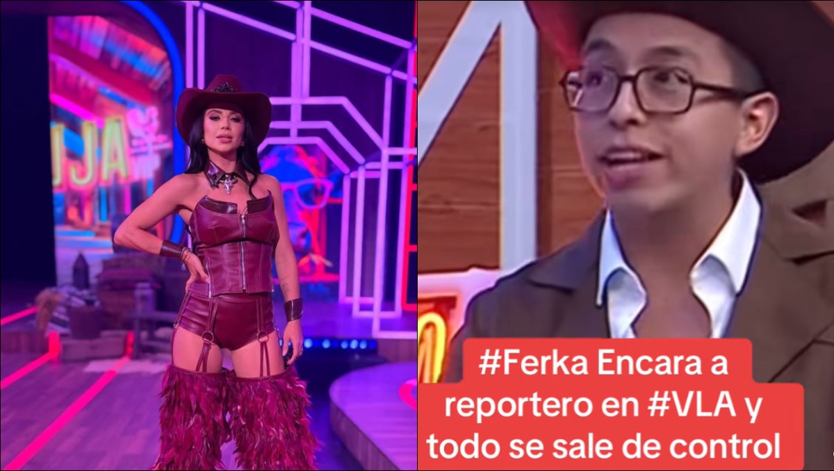 "Ustedes son los ridículos": Ferka estalla en vivo contra reportero de Venga la Alegría por defender los chacaleos | VIDEO