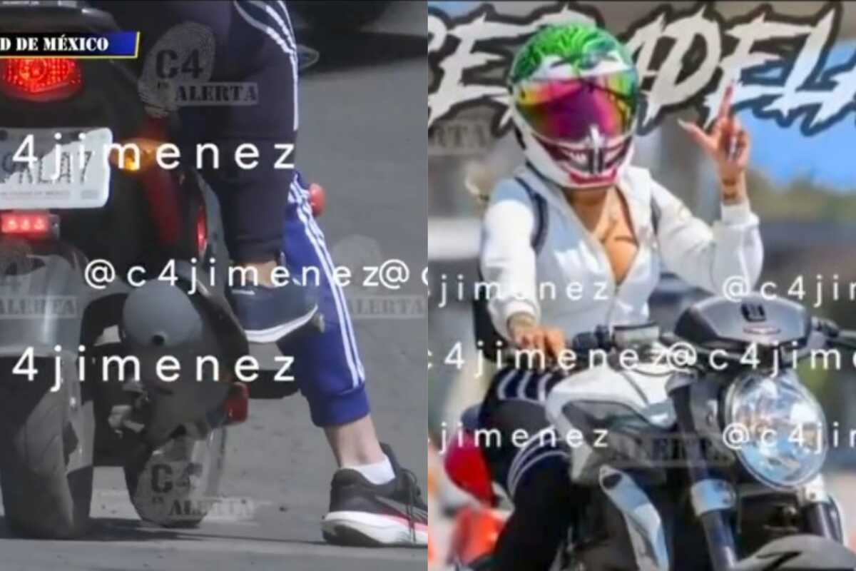 Difunden video de la detención de 'La Mafías' mientras escapaba en moto de la policía en la GAM