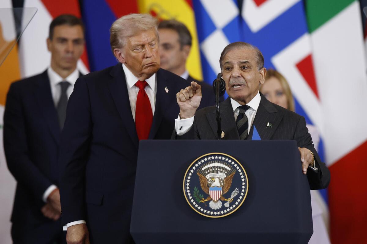 Primer ministro de Pakistán nomina a Donald Trump para el Premio Nobel de la Paz 2026