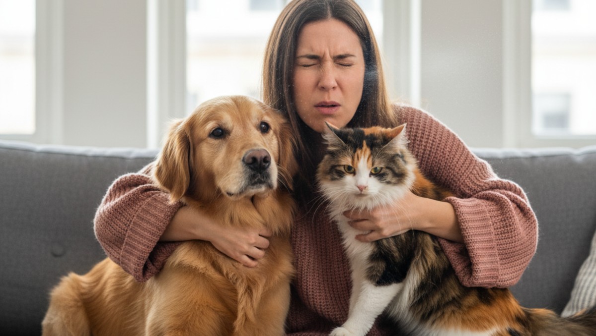 ¿Alergia a mascotas? Guía para convivir con perros y gatos SIN renunciar a ellos