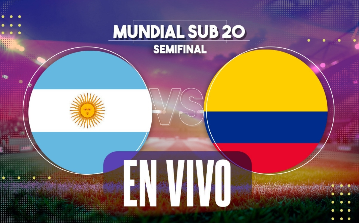 Argentina vs. Colombia EN VIVO Partido HOY Semifinal Mundial Sub 20