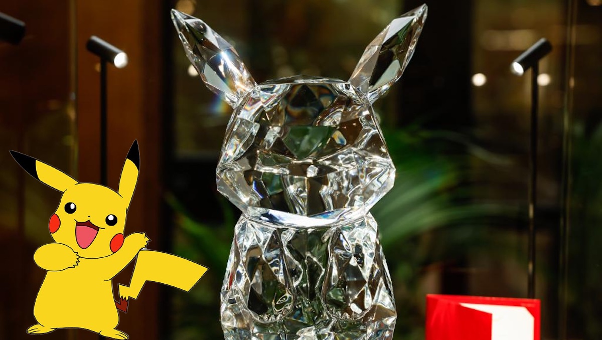 El Pikachu de cristal Baccarat podría venderse por más de UN MILLÓN de pesos