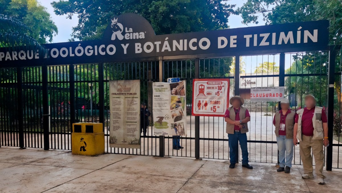 Clausuran zoológico La Reina en Yucatán por incumplir protocolos de seguridad: Profepa