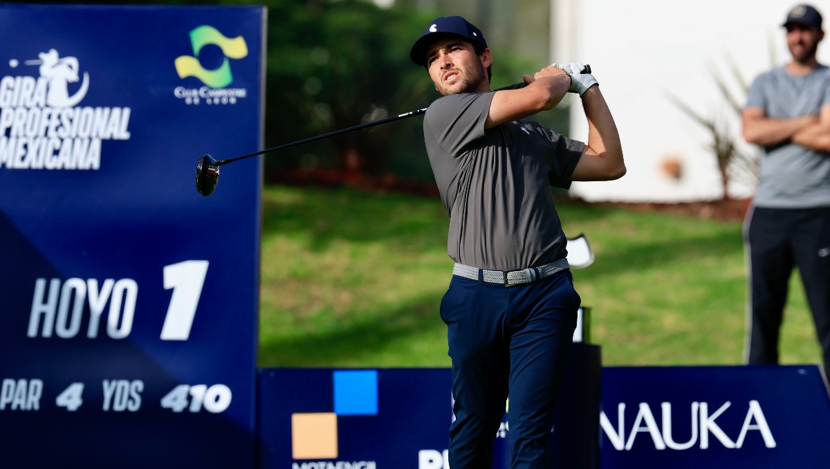 Alejandro Madariaga toma el liderato del Bajío Open, tercera fecha de la temporada de la Gira Profesional Mexicana