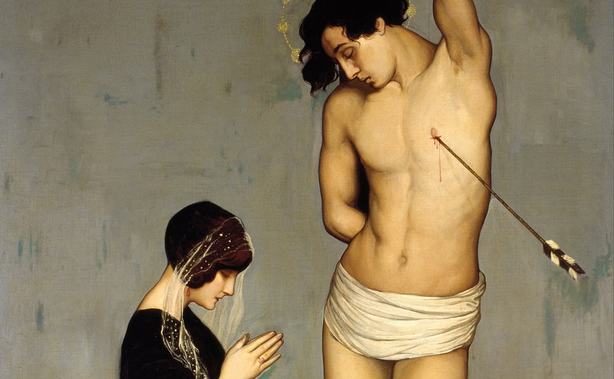 ‘San Sebastián’, un poema de Víctor Manuel Mendiola