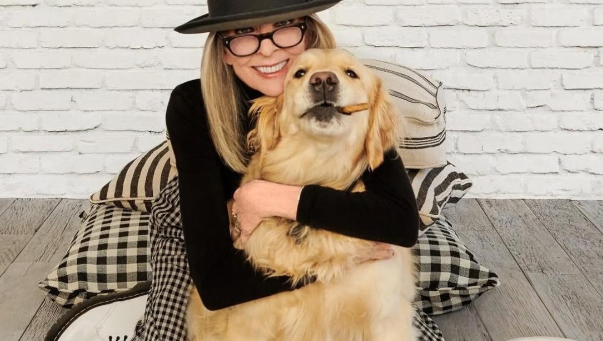 La millonaria herencia que Diane Keaton dejó a su perrita Reggie