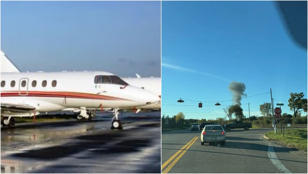 ¿Qué pasó? Esto sabemos de la caída de la avióneta mexicana en Michigan que dejó tres muertos