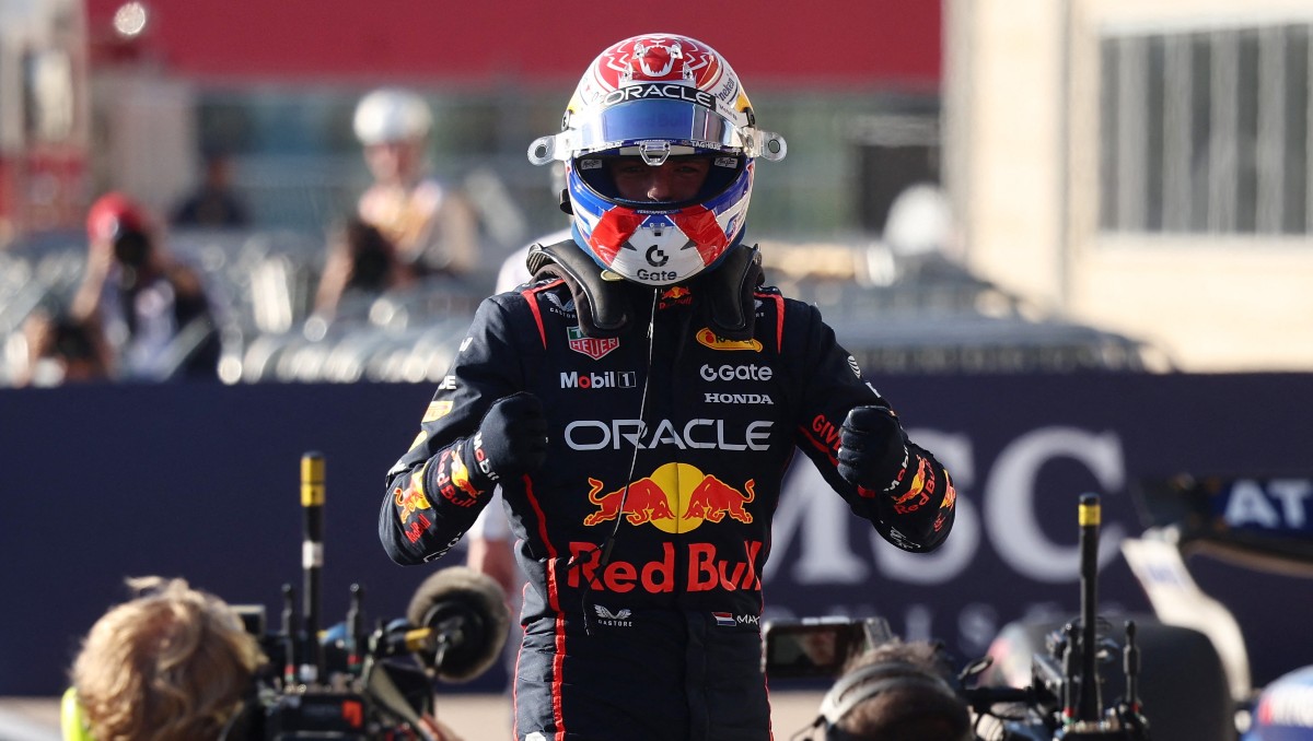 Verstappen mete miedo a los McLaren al ganar la pole position para el GP de Estados Unidos