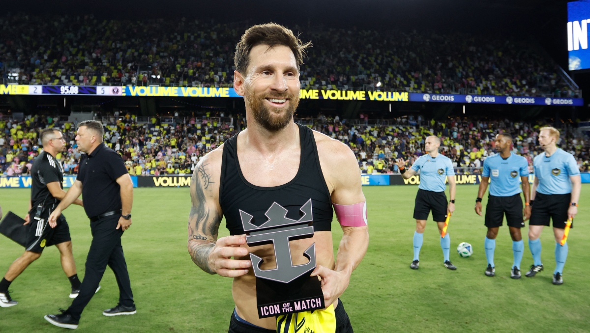 Messi se luce con un 'hat-trick' ante Nashville y confirma su bota de oro en la MLS