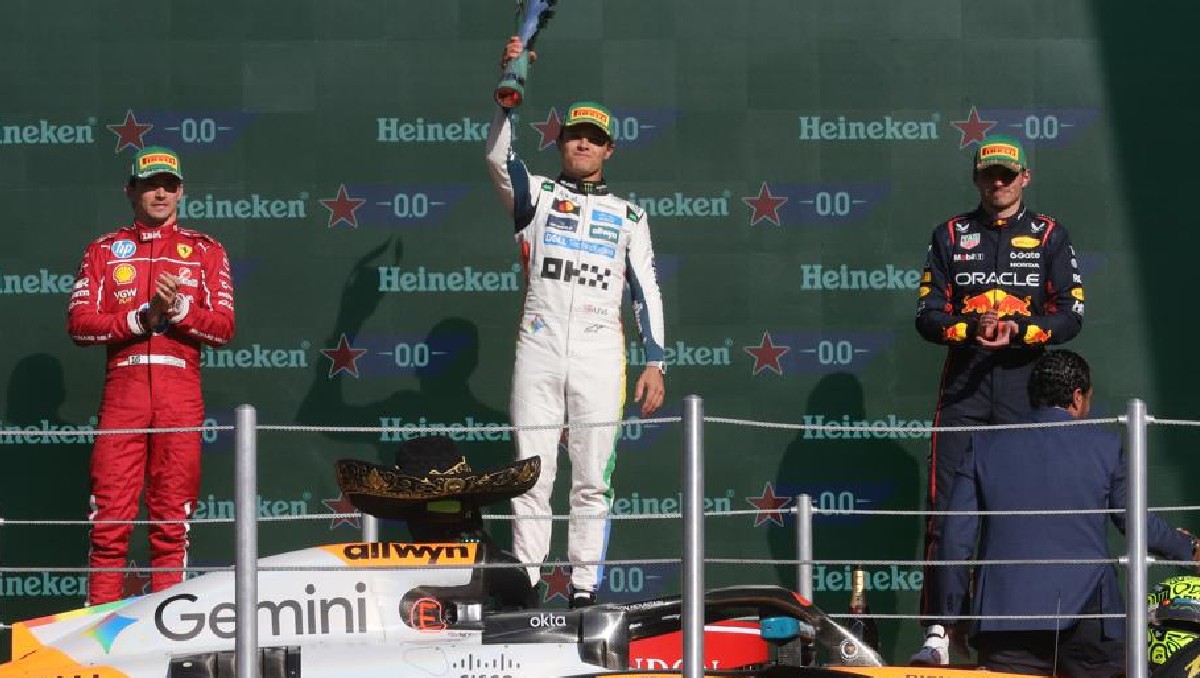 Lando Norris gana el Gran Premio de México 2025 de F1