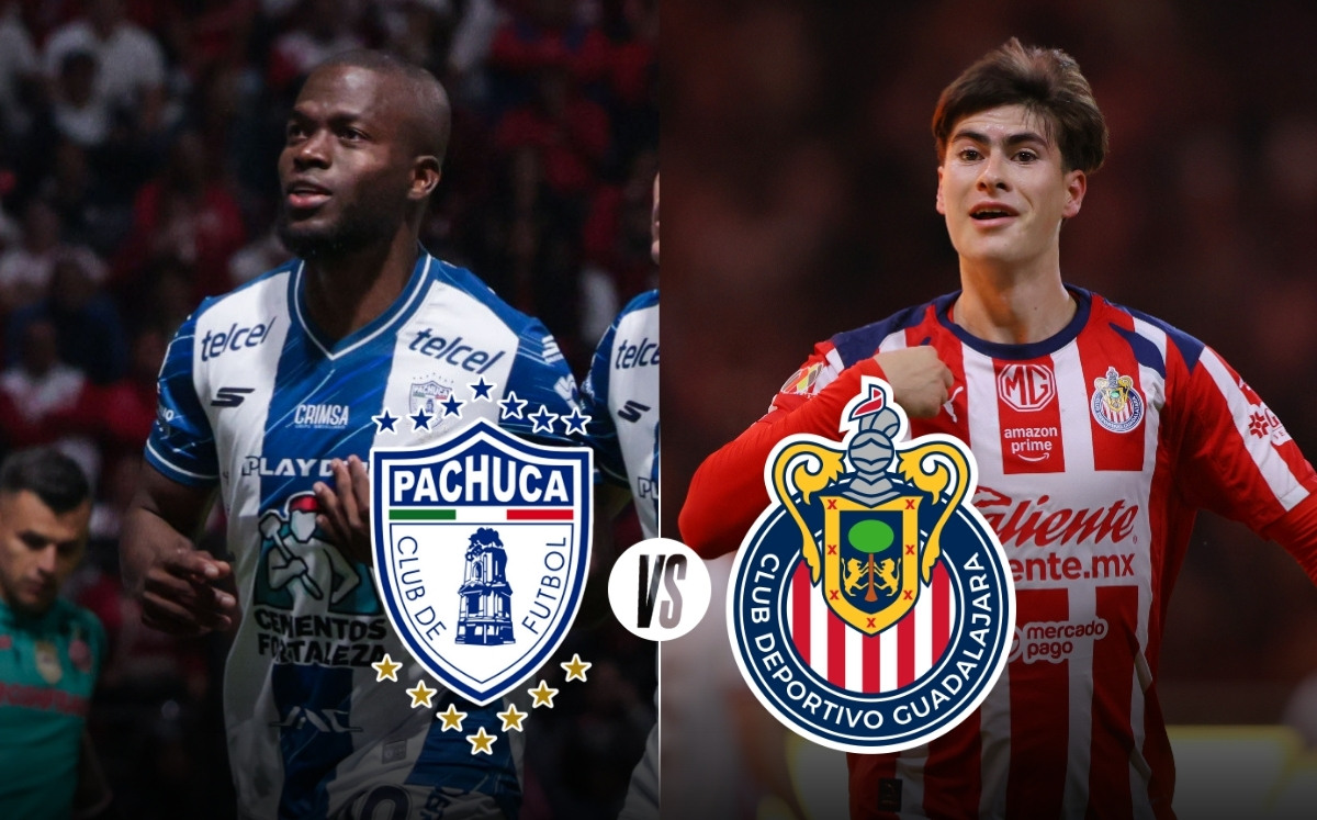 ¿A qué hora juega Pachuca vs Chivas? Partido HOY de la Liga MX 2025