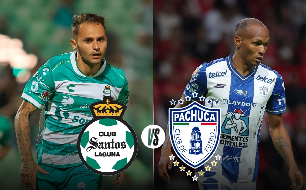 ¿A qué hora juega Santos vs Pachuca? Partido HOY de la Liga MX 2025