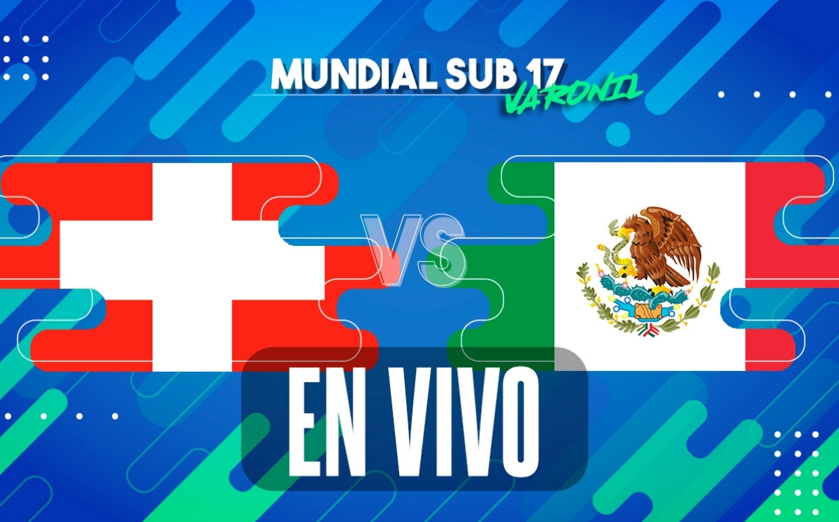 ¿A qué hora juega Suiza vs México? Partido HOY del Mundial Sub 17