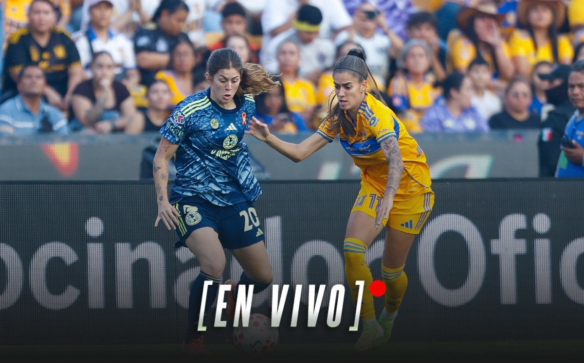 Tigres vs América Femenil EN VIVO. Final Vuelta Liga MX Femenil 2025