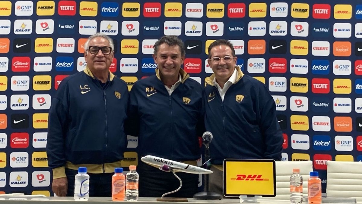 Roberto Medina es presentado como nuevo entrenador de Pumas Femenil