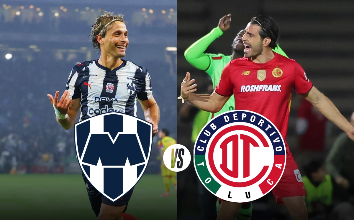 Monterrey vs Toluca: Partido HOY Marcador minuto a minuto