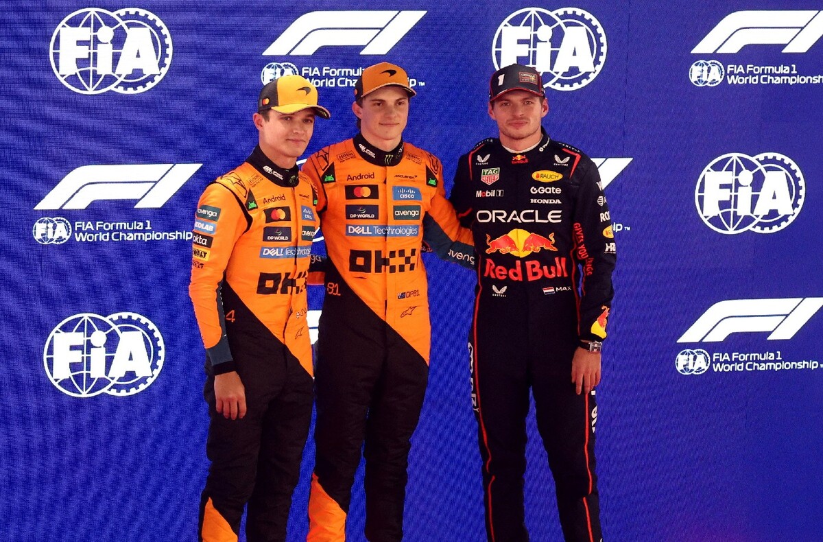 Verstappen, Norris y Piastri definen el título de Fórmula 1 2025