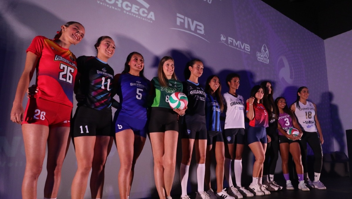 Presentan primera liga femenil profesional de voleibol en México