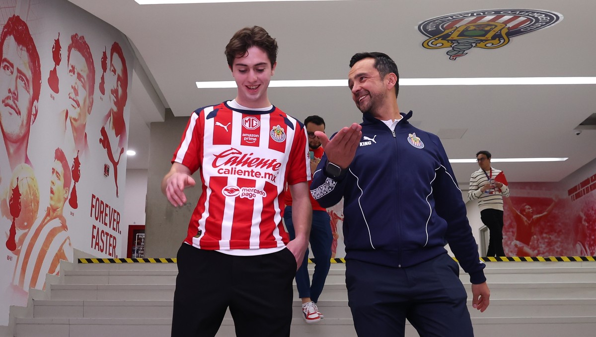 Brian Gutiérrez cumple su sueño de jugar con Chivas: Siempre los apoyé