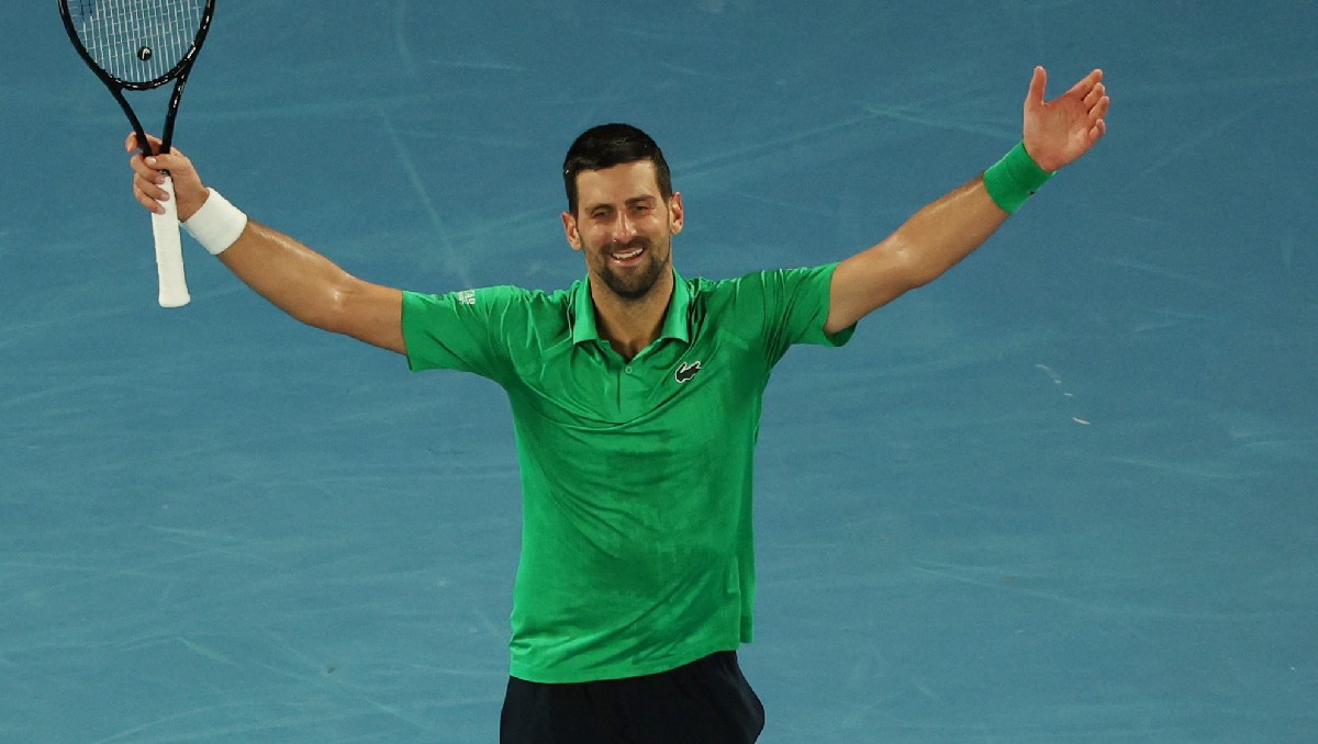 Novak Djokovic avanza a la final del Abierto de Australia 2026