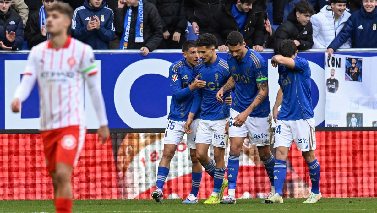 Real Oviedo vuelve al triunfo tras cuatro meses al imponerse al Girona