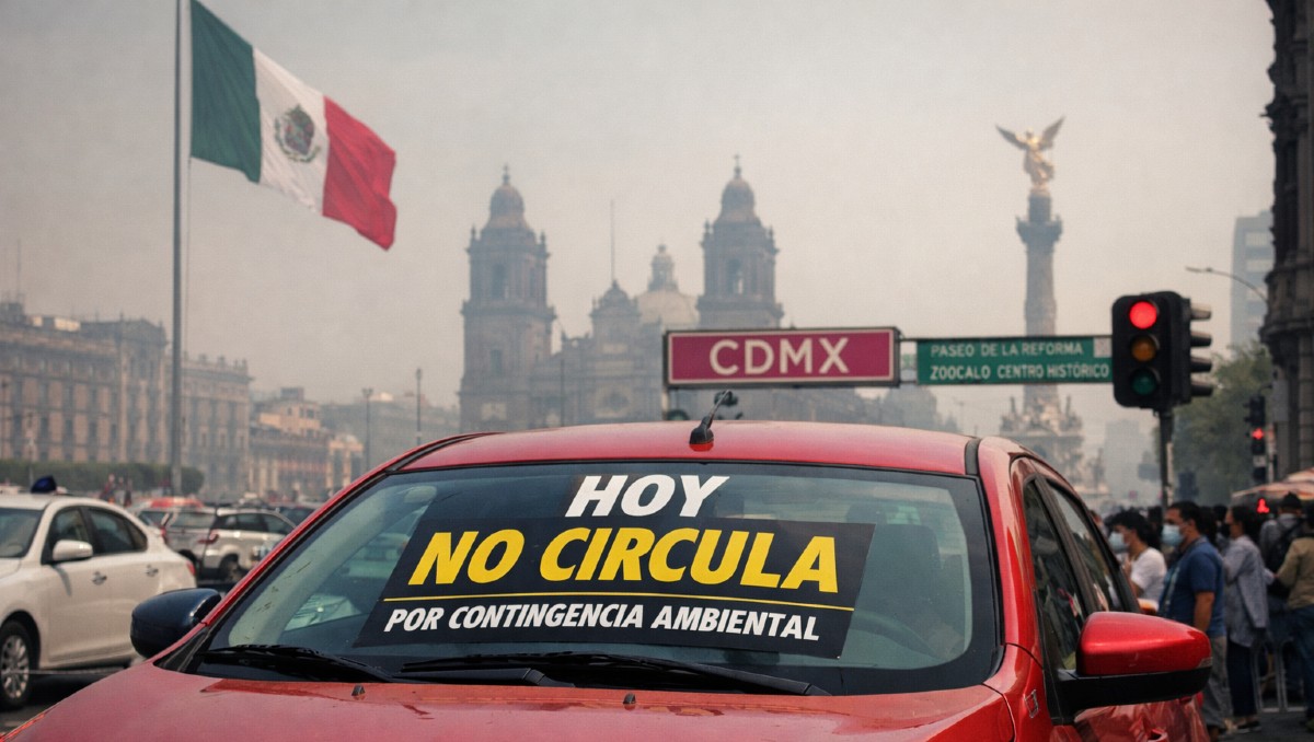 ¿Qué autos NO circulan en CdMx por contingencia ambiental? Lista completa HOY 16 de febrero