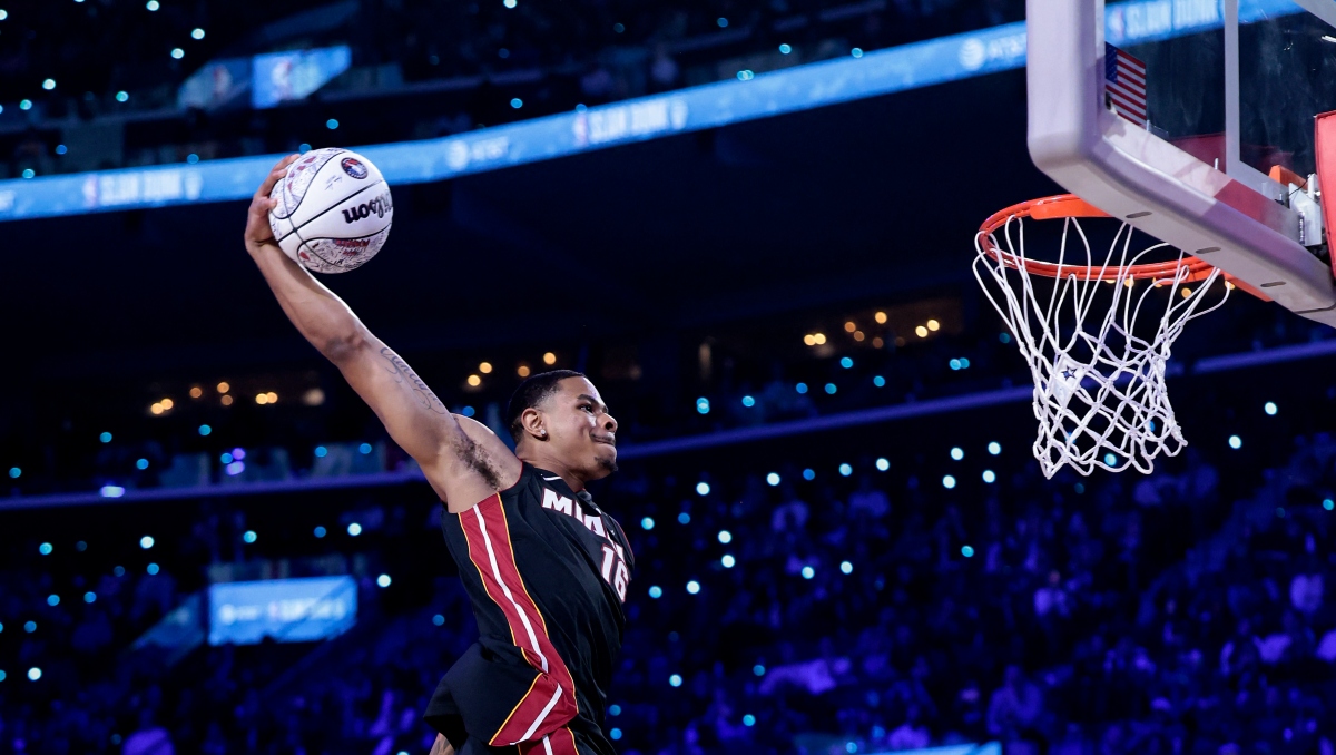 Keshad Johnson conquista el concurso de mates en el NBA All Star