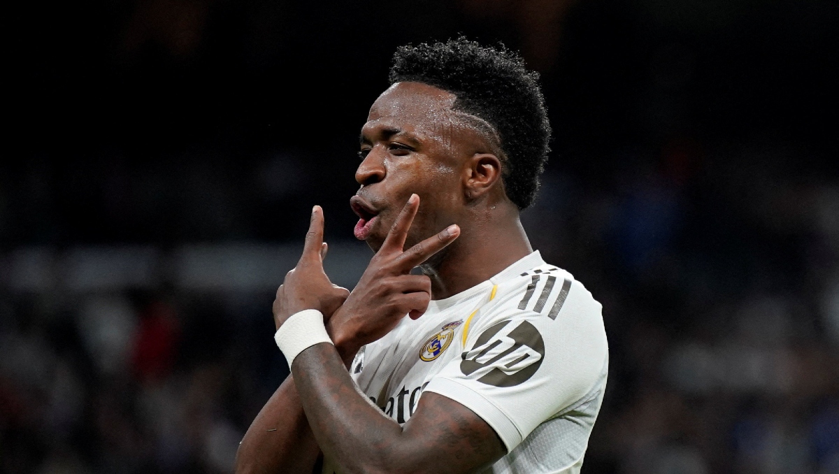 Vinicius Jr. comanda goleada del Real Madrid sobre Real Sociedad