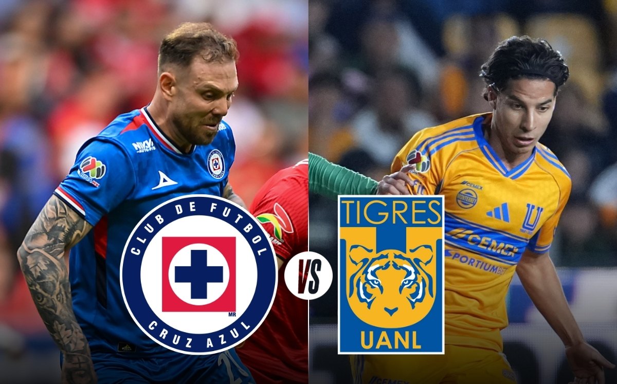 ¿Dónde ver Cruz Azul vs Tigres? Partido HOY Clausura 2026