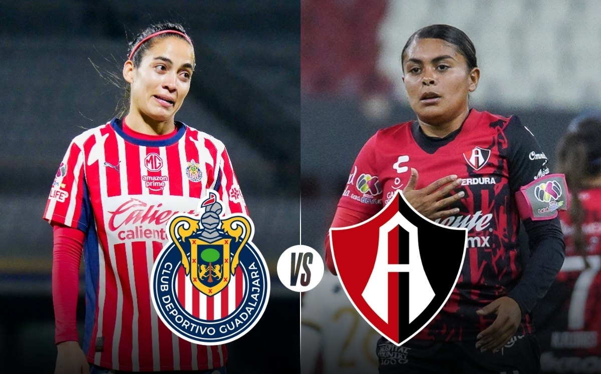 ¿Dónde ver Chivas vs Atlas EN VIVO? Partido HOY Liga MX Femenil 2026
