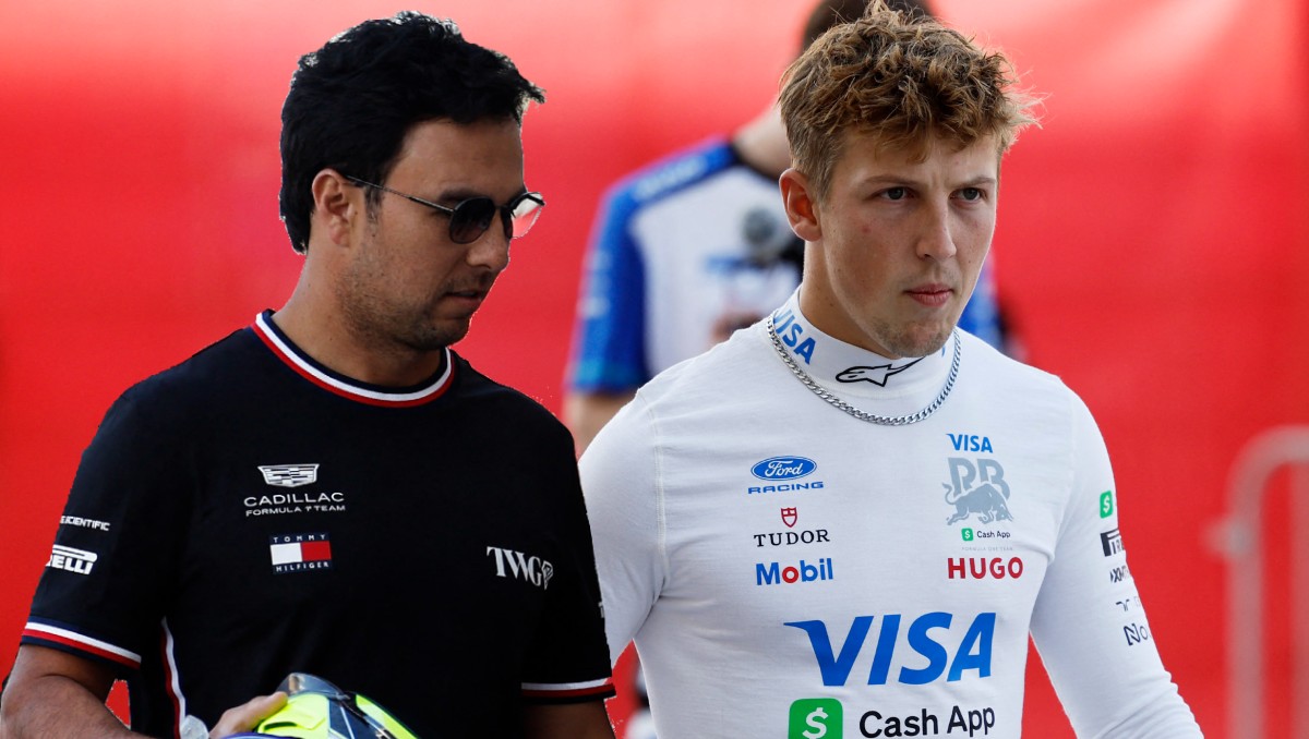 Liam Lawson revela que cerró redes sociales tras incidente con Checo