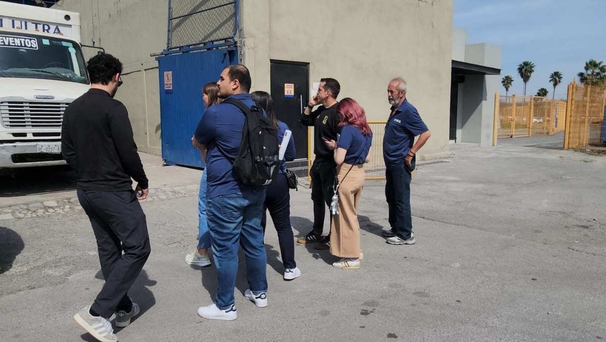 Comitiva operativa de la FIFA visita el Estadio Universitario