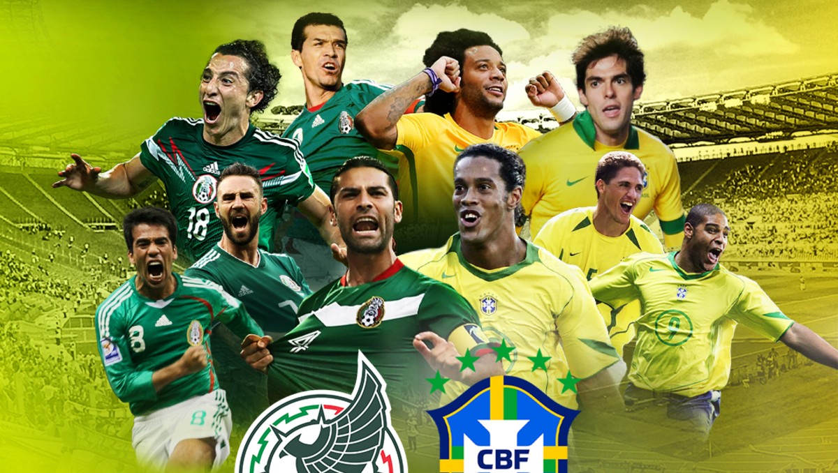 Revelan nuevas figuras para partido de leyendas de México vs Brasil