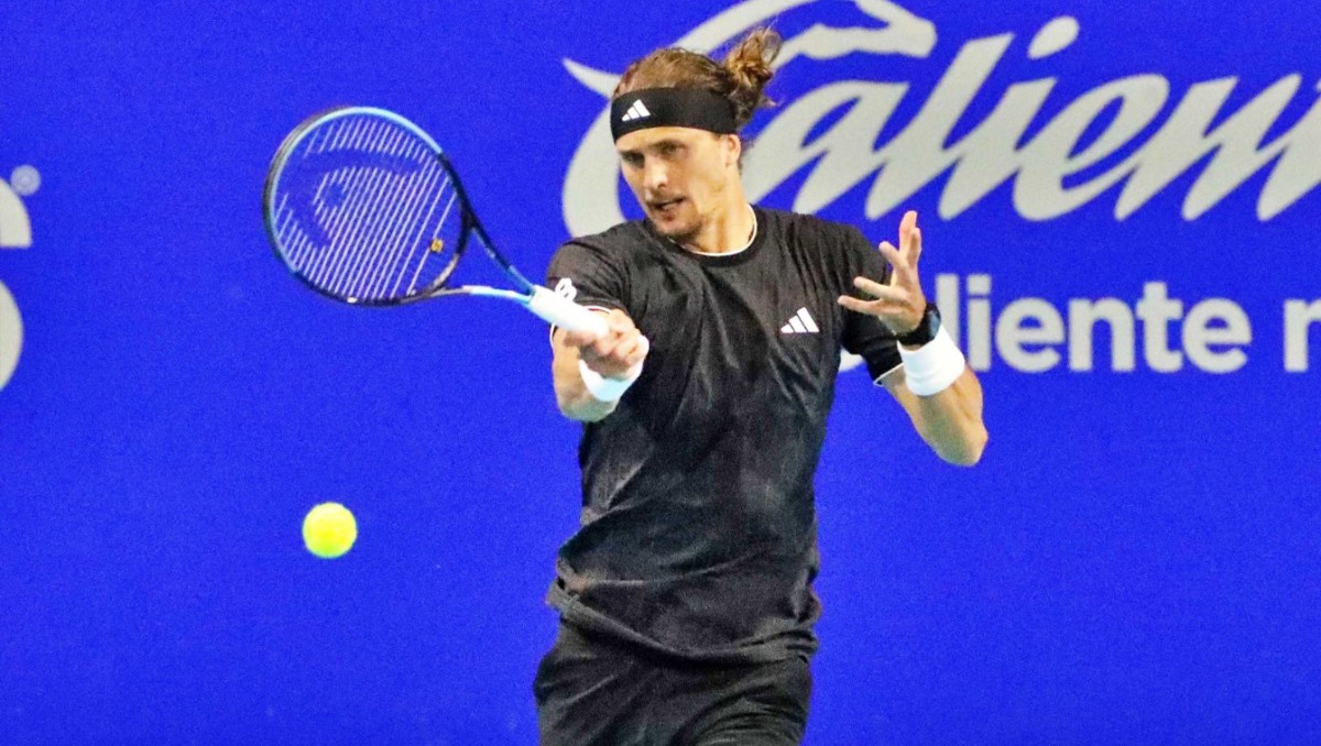 Zverev festeja su regreso a una final del Abierto Mexicano desde 2021