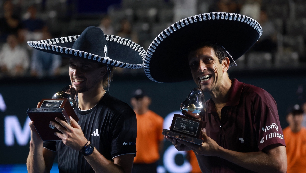 Zverev y Melo son campeones de dobles en el Abierto Mexicano de Tenis
