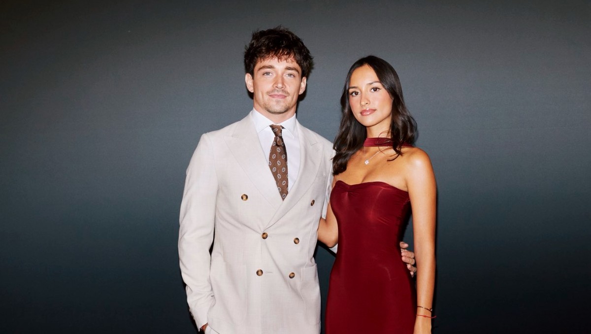 Charles Leclerc se casa con la influencer Alexandra Saint Mleux