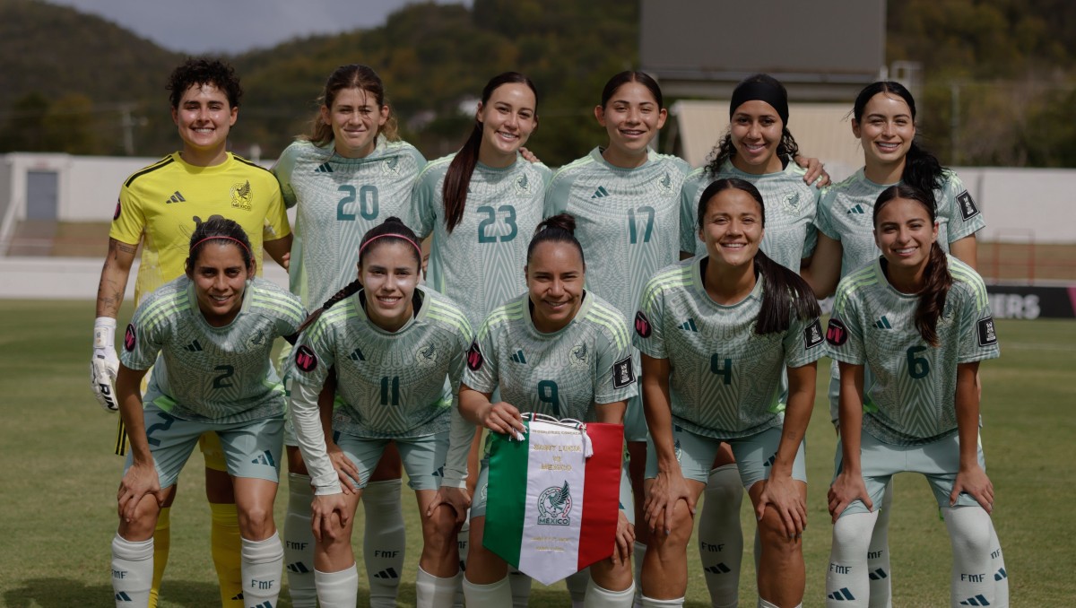 Santa Lucía vs México. Resultado y resumen clasificatorio Concacaf W