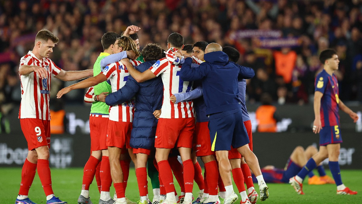 Atleti frustra remontada de Barcelona; avanza a final de Copa del Rey