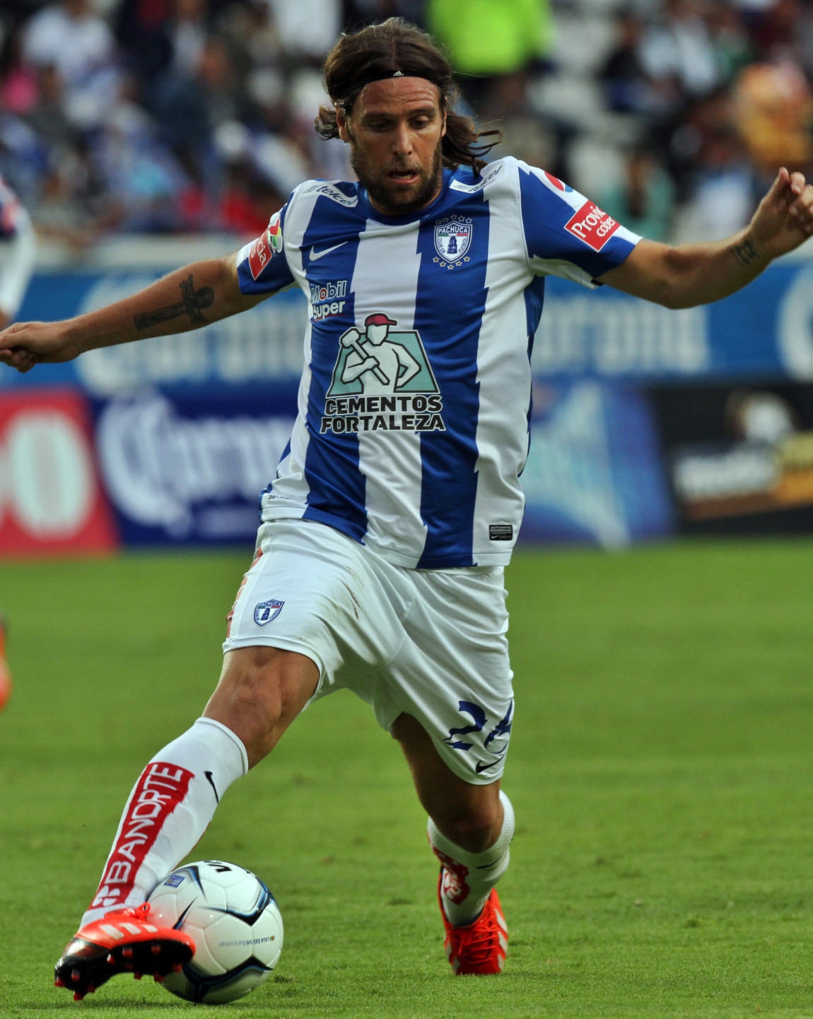 El goleador vistió por última vez la camiseta del Pachuca el 5 de octubre ante Veracruz por la jornada 13 de la Liga MX. 