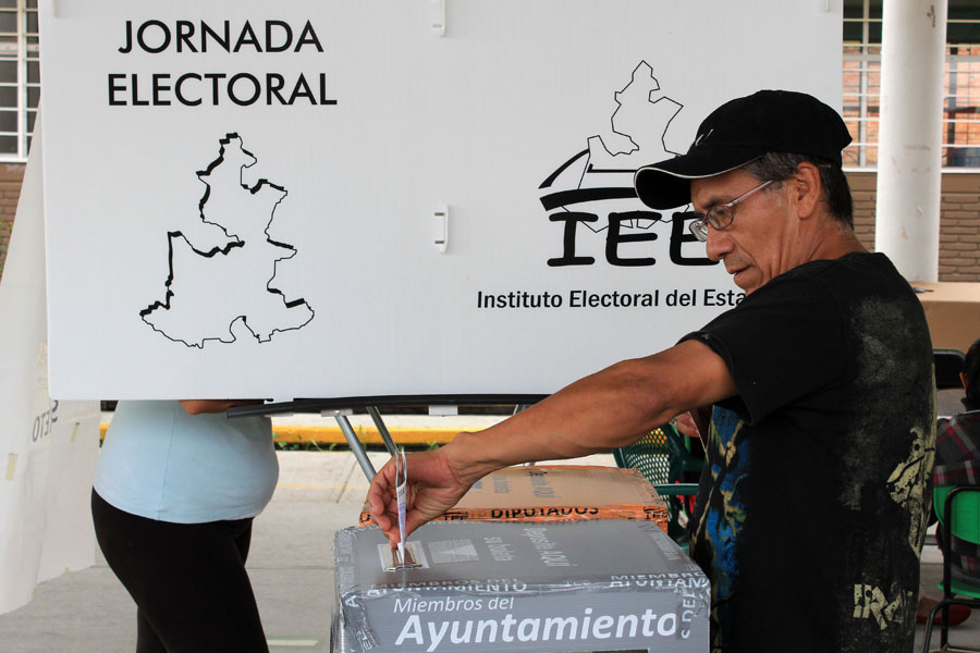 Jornada electoral del pasado 7 de julio en la entidad.