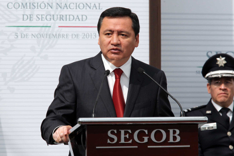 El secretario de Gobernación, Miguel Ángel Osorio Chong.