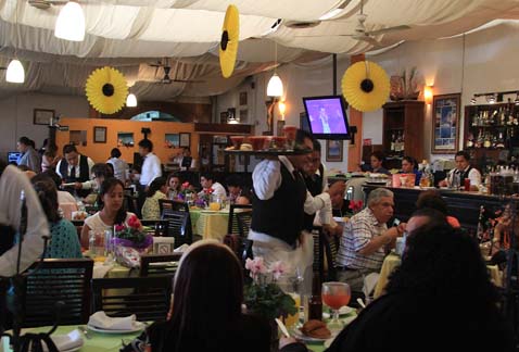 Restaurante de la capital.