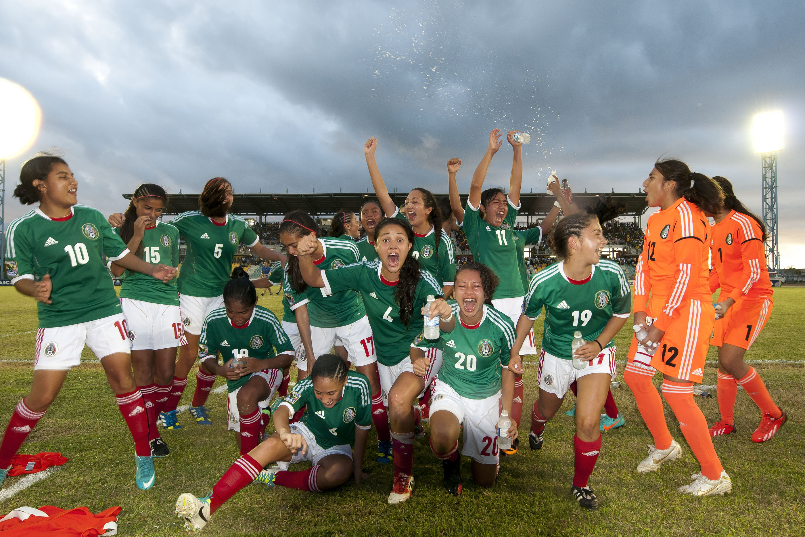 Tampiqueñas consiguieron el pase al Mundial de Futbol Femenil Sub 17